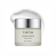 TIRTIR Natural Ceramide Cream – Deep Moisturizing Korean Face Cream with Polyglutamic Acid & Centella Asiatica Extract | Strengthens Skin Barrier, Boosts Radiance & Hydration for Glass Skin (50ml / 1.69 fl. oz)