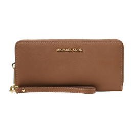 Michael Kors Jet Set Travel Continental Wallet – Saffiano Leather