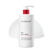 Medicube Red Acne Body Wash – Low pH Cleanser with Salicylic Acid, Lactic Acid, Niacinamide & Hyaluronic Acid for Bacne and Body Acne Treatment | Korean Skincare 14.10 fl.oz