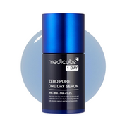 Medicube Zero Pore One-Day Serum – Overnight Pore Refining & Resurfacing Serum with 15.2% AHA+BHA+PHA & 2% Niacinamide – Reduces Pore Appearance & Improves Skin Texture (1.01 fl.oz)