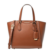 Michael Kors Taryn Crossbody – Convertible Leather Bag with Gold-Tone Hardware