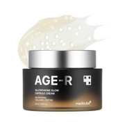 Medicube AGE-R Glutathione Glow Capsule Facial Cream – Instant Lifting & Brightening Moisturizer with Collagen Peptides – Improves Blemishes and Uneven Skin Tone – Korean Skincare – 1.69 fl.oz