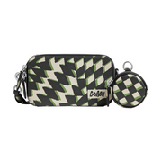 Coach Charter Slim Crossbody Bag – Black Multi | Luxury Full-Grain Leather Geo Check Print