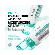 ANUA PDRN Hyaluronic Acid 100 Moisturizing Cream – Lightweight Hydrating Face Cream with Salmon PDRN, Collagen & Hyaluronic Acid for Glass Skin