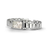 Hamilton American Classic Ardmore Quartz Watch – Swiss Made, 18.7x27mm Stainless Steel Case, Silver Dial, Silver Stainless Steel Bracelet