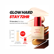 TIRTIR Mask Fit Red Foundation – Long-Lasting Flawless Coverage, Hydrating Satin Finish, Lightweight & Breathable Korean Foundation (#43N Deep Cocoa, 1.01 Fl Oz)