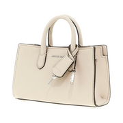 Michael Kors Women’s XS East West Crossbody Handbag – Light Sand Leather Satchel