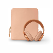Bang & Olufsen Beoplay H100 – Premium Wireless Over-Ear Headphones with Adaptive Noise Cancellation and 32-Hour Battery, Sunset Apricot