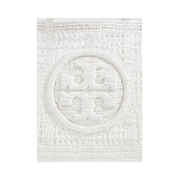 Tory Burch Women’s Ella Hand-Crocheted Straw Small Tote Bag – Elegant Summer Handbag