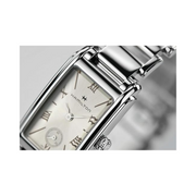 Hamilton American Classic Ardmore Quartz Watch – Swiss Made, 18.7x27mm Stainless Steel Case, Silver Dial, Silver Stainless Steel Bracelet