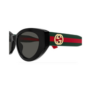 Gucci GG1862S Grey Cat Eye Sunglasses – Ladies 52mm
