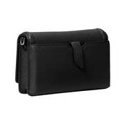 Michael Kors Jet Set Charm Small Phone Crossbody Bag – Silver-tone Hardware / Black