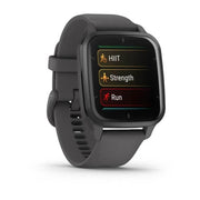 Garmin Venu Sq 2 Smartwatch – Slate Aluminum Bezel with Shadow Gray Case