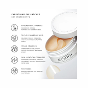 Dr. Barbara Sturm Everything Eye Patches – Instant Hydrating & Revitalizing Under-Eye Treatment – Reduces Dark Circles, Puffiness & Fine Lines – 60 Count