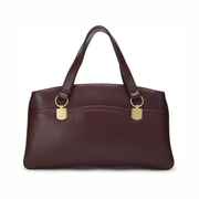 Gucci Pre-Loved Arli Shoulder Bag – Burgundy Leather with GG Hardware