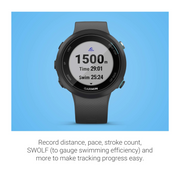 Garmin Swim 2 GPS Swimming Smartwatch – Pool & Open Water, Underwater Heart Rate, Slate Gray
