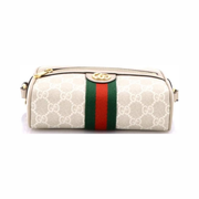 Gucci Pre-Loved Ophidia Shoulder Bag – Mini GG Coated Canvas, Neutral
