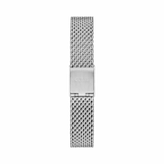 GUESS Ladies 25mm Silver-Tone Watch – Silver Dial, Stainless Steel Bracelet, Water-Resistant