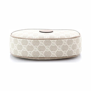 Gucci Pre-Loved Interlocking G Patch Half Moon Mini Hobo Bag – Brown GG Coated Canvas