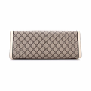 Gucci Pre-Loved Padlock Chain Tote Medium – Neutral GG Coated Canvas & Leather