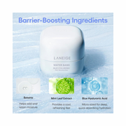 LANEIGE Water Bank Blue Hyaluronic Gel Moisturizer – Lightweight Hydrating Face Gel with Mint Extract for Cooling & Moisture Balance