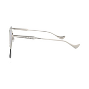 Gucci Cat Eye Metal Sunglasses – Luxury Designer Eyewear with 60mm Oversized Lenses & Metal Frame