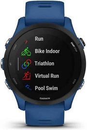 Garmin Forerunner 255 GPS Running Smartwatch – Tidal Blue | Advanced Training Features, Multi-Sport Support, Wrist-Based Running Power | Bundle with 2-YR CPS Enhanced Protection Pack