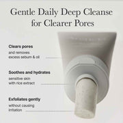 ARENCIA Rice + LHA Pore Control Cleanser – Salicylic Acid Exfoliating Face Wash for All Skin Types
