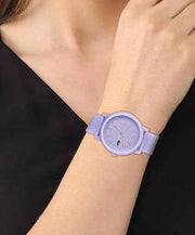 Lacoste 12.12 Women’s Quartz Watch – Sporty Fashion Timepiece with TR90 Case, Silicone Strap & Mineral Crystal