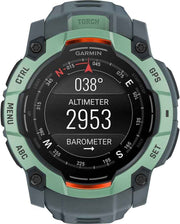 Garmin Instinct 3 – 50mm Outdoor GPS Smartwatch, AMOLED Display, Rugged Neo Tropic with Twilight Band, Bundle with 2YR CPS Protection Pack + Screen Protector