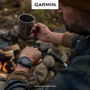 Garmin Instinct 3 45mm Solar – Rugged Outdoor GPS Smartwatch with Unlimited Battery Life & Built-in Flashlight
