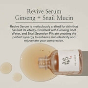 Beauty of Joseon Serum Duo – Revive Snail Mucin Ginseng + Glow Niacinamide BHA Serums (2 x 30ml)