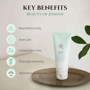 Beauty of Joseon Green Plum Refreshing Cleanser Gel & Dynasty Cream Bundle – Hydrating Cleanser & Moisturizer for Dry & Combination Skin