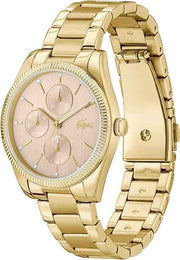 Lacoste Orsay Women’s Multifunction Stainless Steel Watch – 36mm, Gold-Tone, Elegant Timepiece