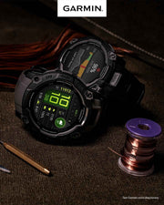 Garmin Instinct 3 45mm Solar – Rugged Outdoor GPS Smartwatch with Unlimited Battery Life & Built-in Flashlight