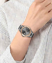 Lacoste Swing Women’s Quartz Watch – 38mm Stainless Steel, Sporty Feminine Design