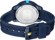Lacoste Mini Tennis Kids Quartz Watch – 34.5mm Sporty Timepiece with Silicone Strap & Rotating Bezel – Water Resistant 5ATM