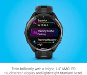 Garmin Forerunner 965 Running Smartwatch – AMOLED GPS Watch with Training Metrics & Recovery Insights