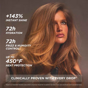 Gisou Honey Infused Hair Oil – Hydrating, Frizz-Control Treatment with Mirsalehi Honey