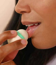 eos Strawberry Sorbet Lip Balm – USDA Organic with Shea Butter & Natural Oils for Smooth, Soft Lips