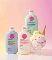 eos Summer Gourmand Body Lotion Bundle – Neapolitan-Inspired Trio for Soft, Sweetly Scented Skin