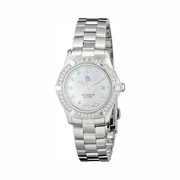 TAG Heuer Women’s Aquaracer 27mm Diamond Mother-of-Pearl Dial Swiss Quartz Watch – WAF1416.BA0824