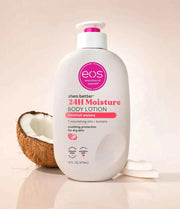 eos Coconut Waters Body Lotion – Lightweight 24-Hour Hydration with a Sun-Kissed Tropical Scent