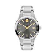 Movado Museum Imperiale Men's Automatic Watch – 40mm Swiss Self-Winding, Stainless Steel Bracelet, 10 ATM Water Resistance