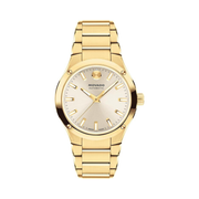 Movado Museum Imperiale Women’s Automatic Watch – Swiss Self-Winding, Gold-Plated Stainless Steel, 33mm