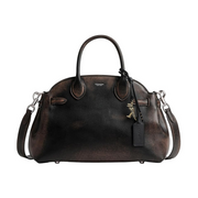 Coach Soft Empire Carryall 28 – Vintage-Inspired Rub-Off Glovetanned Leather Handbag