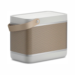 Bang & Olufsen Beolit 20 Portable Bluetooth Speaker – 70W Powerful Audio, Wireless Qi Charging, Grey Mist