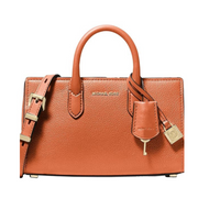 Michael Kors Scarlett Extra-Small Crossbody Bag – Structured Leather with High-Shine Hardware