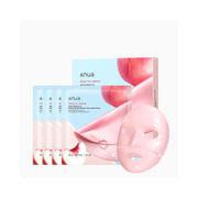 ANUA Peach 70 Niacin Brightening Collagen Mask – Overnight Hydrating Face Mask with Niacinamide & Collagen for Radiant, Glass Skin | Korean Skincare (4 Sheets)