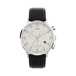 Timex Men’s Waterbury Classic 40mm Chronograph Watch – Cream Dial